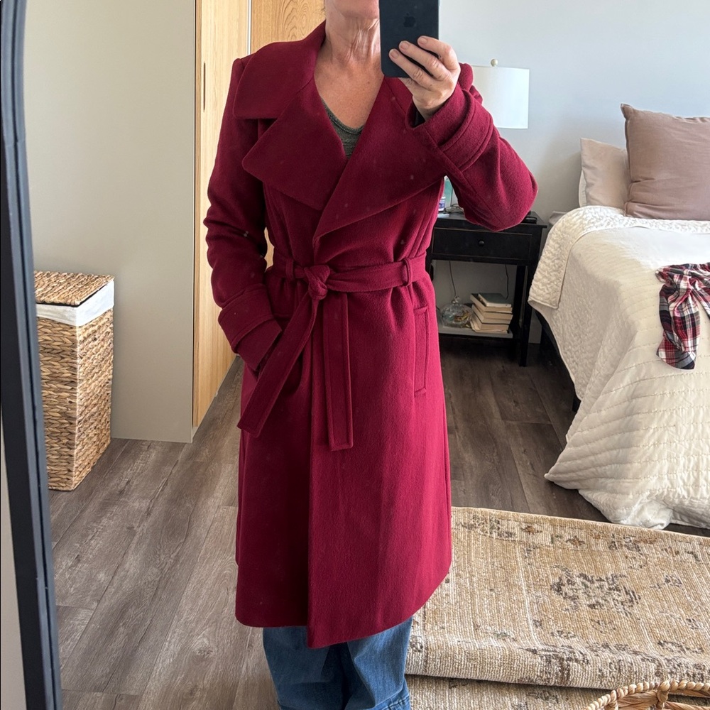 Tahari Wool Coat Size S P - Picture 14 of 14